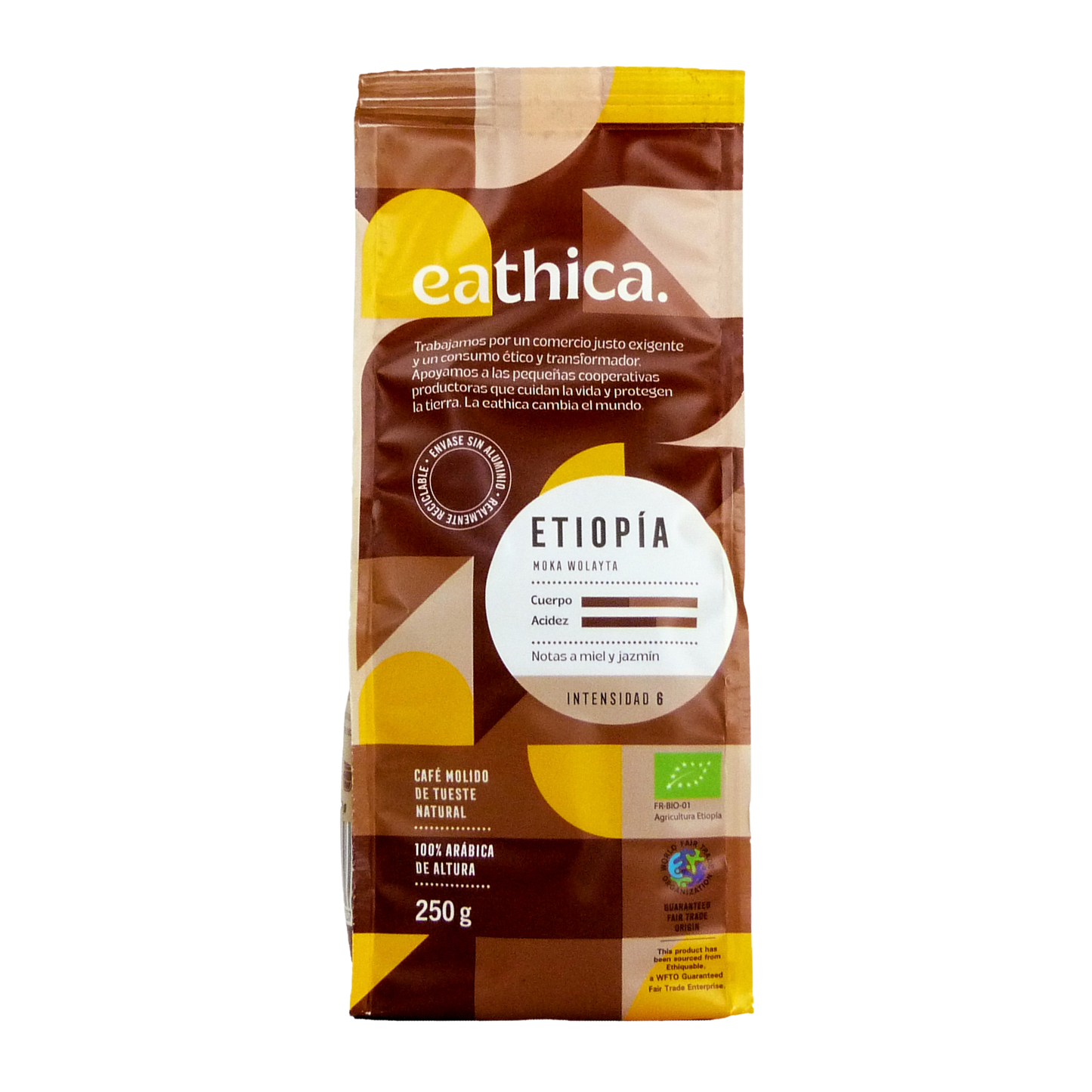 Café de Etiopía molido Bio