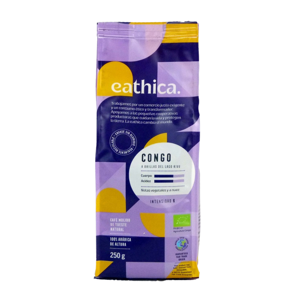 Café de Congo molido Bio