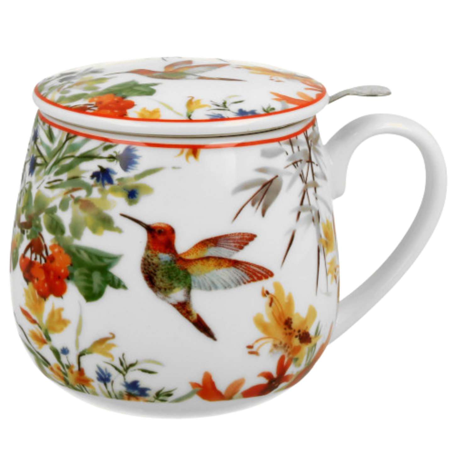 Taza con filtro y tapa