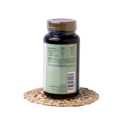 Quemador de grasa, depurativo, estimulante, L-carnitina, té rojo, pomelo