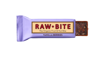 Barrita RAWBITE vainilla y frutos rojos