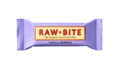 Barrita RAWBITE vainilla y frutos rojos