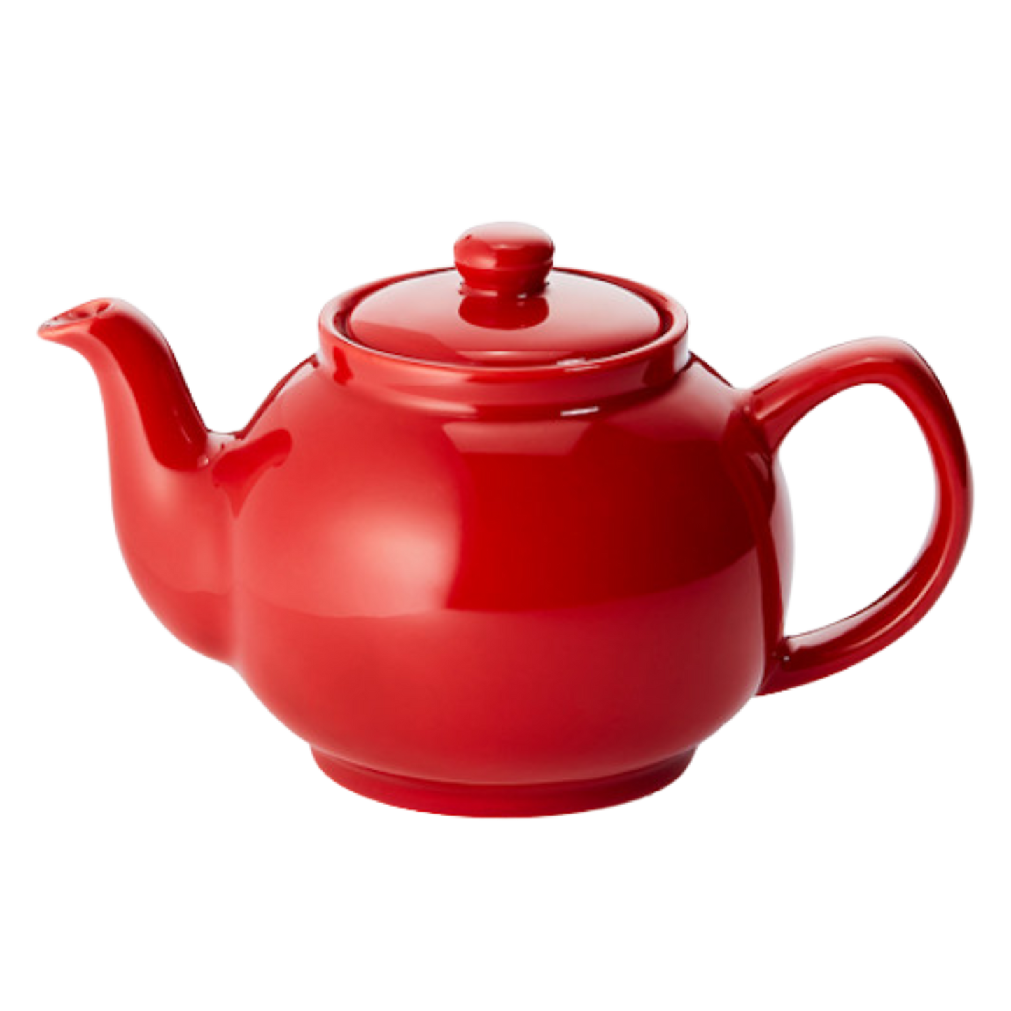 Tetera cerámica roja