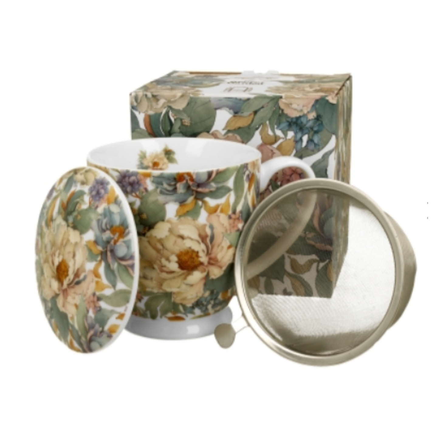 Taza peony