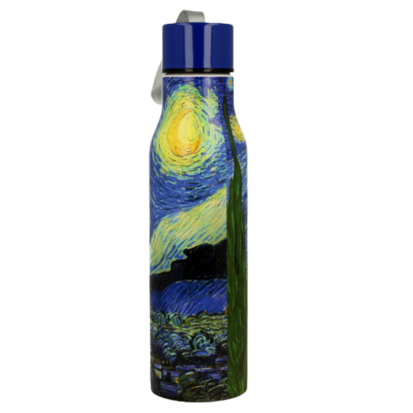 Botella noche estrellada