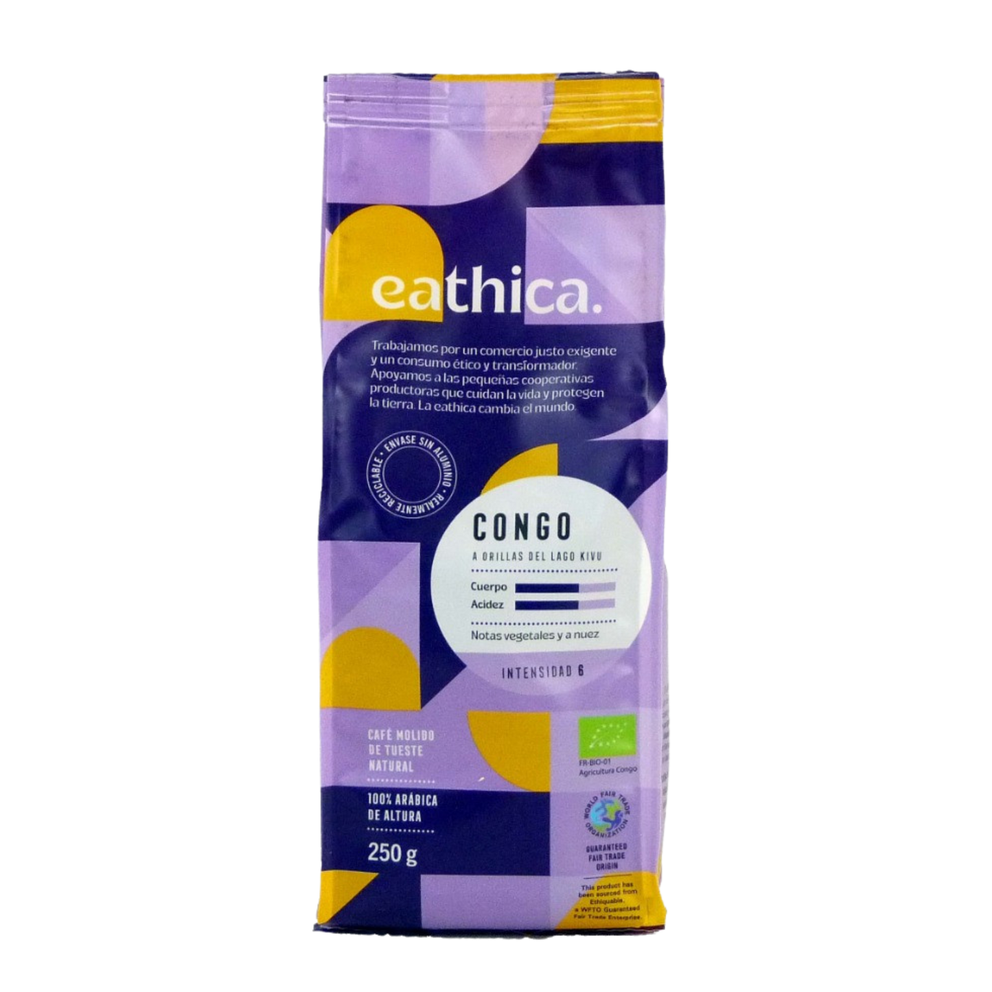 Café de Congo molido Bio