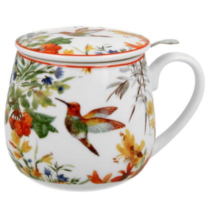 Taza con filtro y tapa