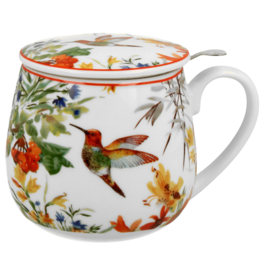 Taza con filtro y tapa