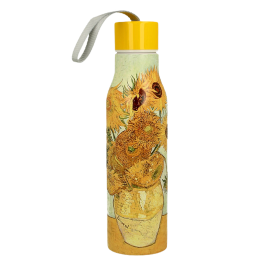 Botella girasoles Van Gogh