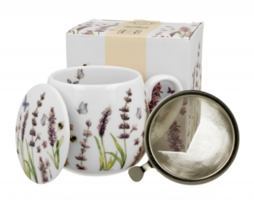 Taza con filtro y tapa
