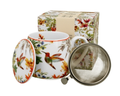Taza con filtro y tapa
