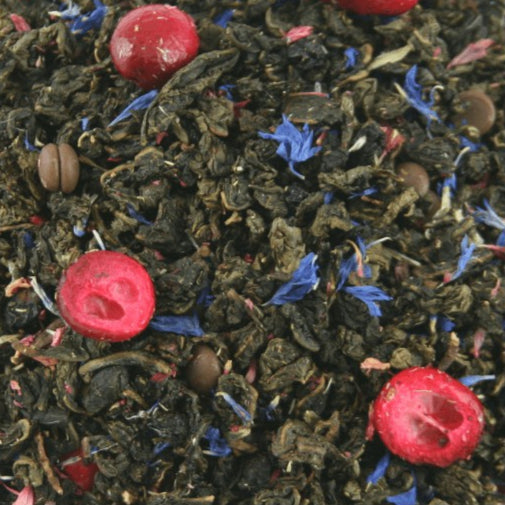 Té azul (oolong) grosella-chocolate